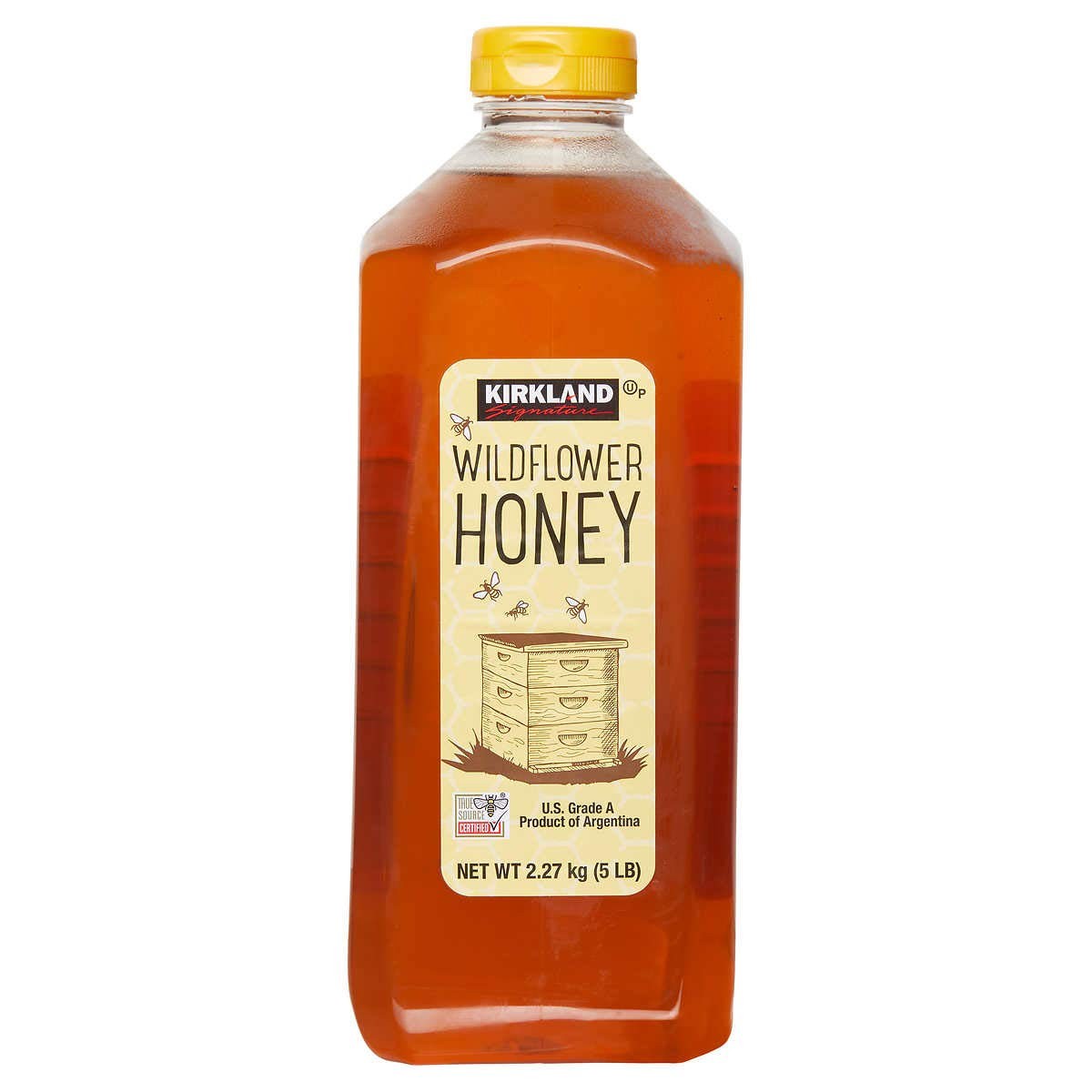 Wildflower Honey, 5lb Plastic Bottle