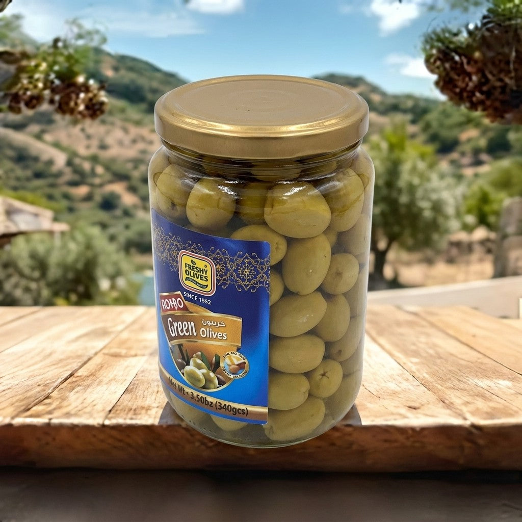 Three Rivers - Jumbo Green Olives, 1500g