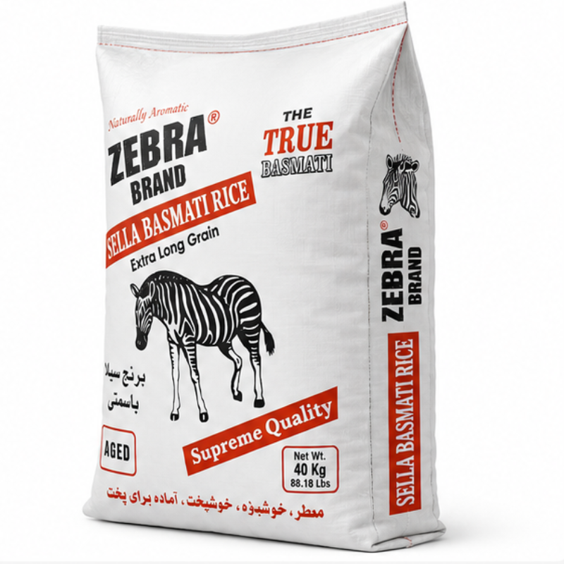 Zebra - Basmati Rice, 40lb