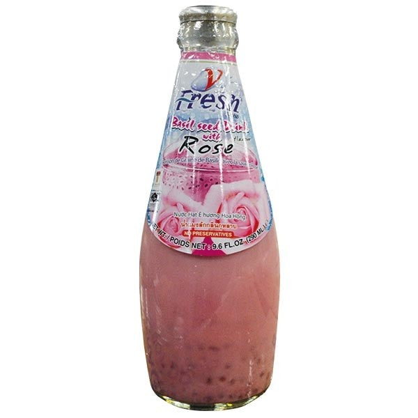 Noor's - Rose Basil Seed Drink, 290ml